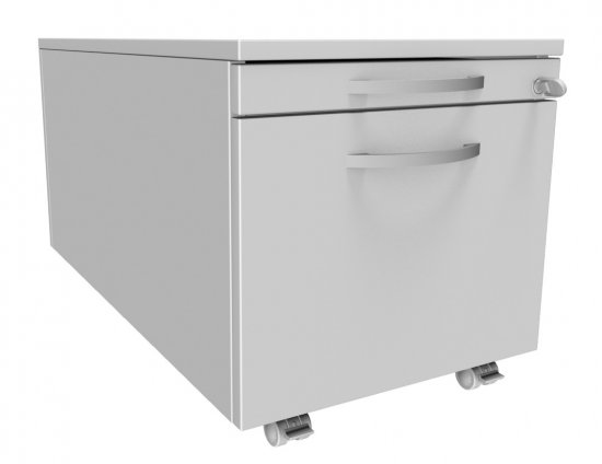 Rollcontainer 1/6 mit Griff, Tiefe 800mm